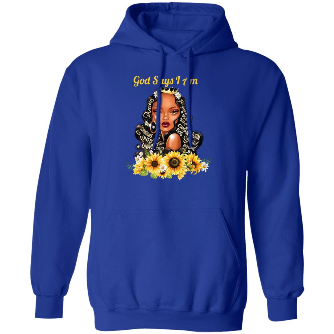 God Say I Am Black Girls Black Women Shirt, Hoodie, Tank