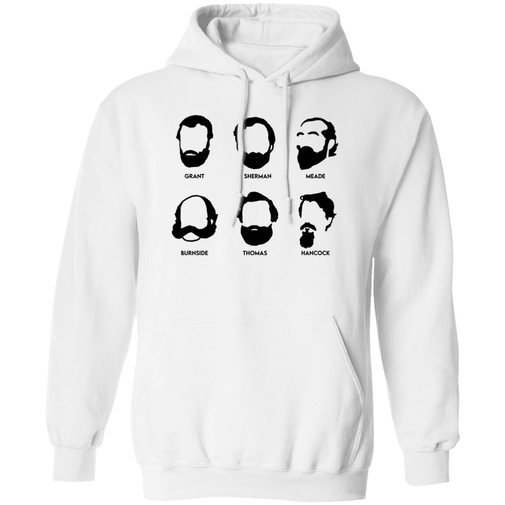 Beards And Generals Union Grant Sherman Meade Burnside Thomas Hancock Shirt, Hoodie, Tank