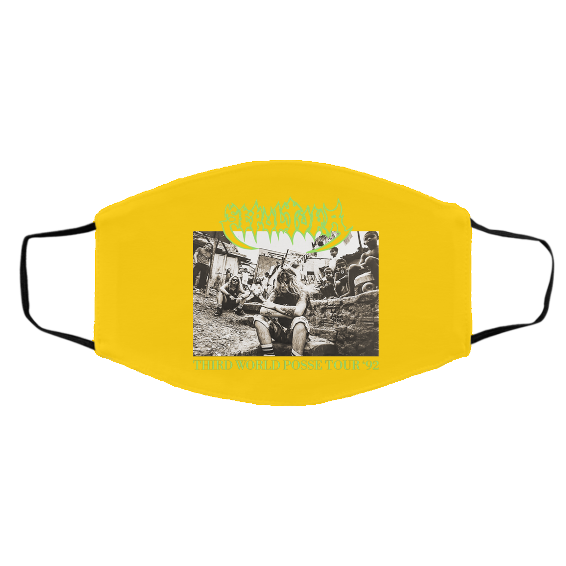 Sepultura Third World Posse Tour 92 Face Mask