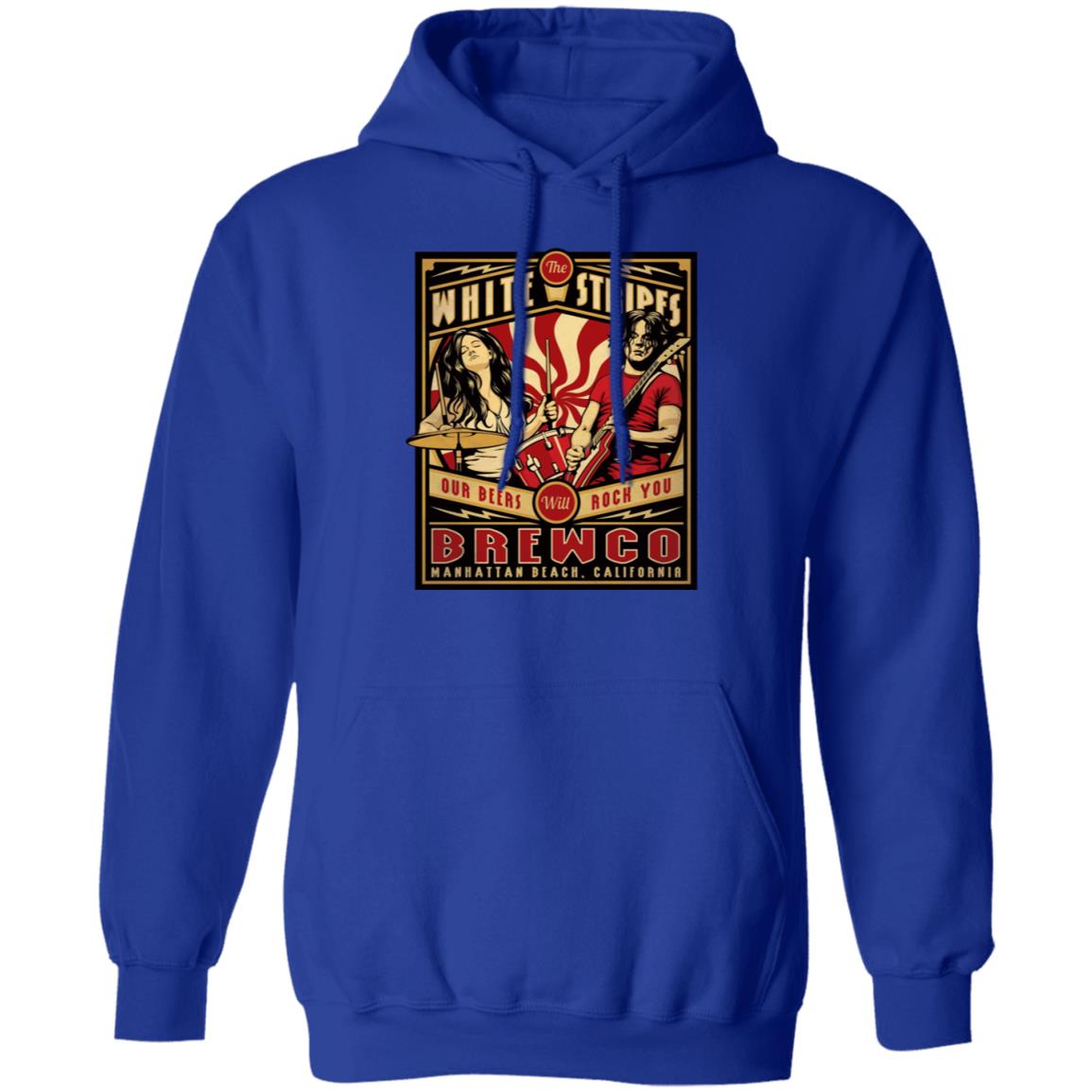 The Brewco White Stripes Our Beers Will Rock You Shirt, Hoodie, Tank