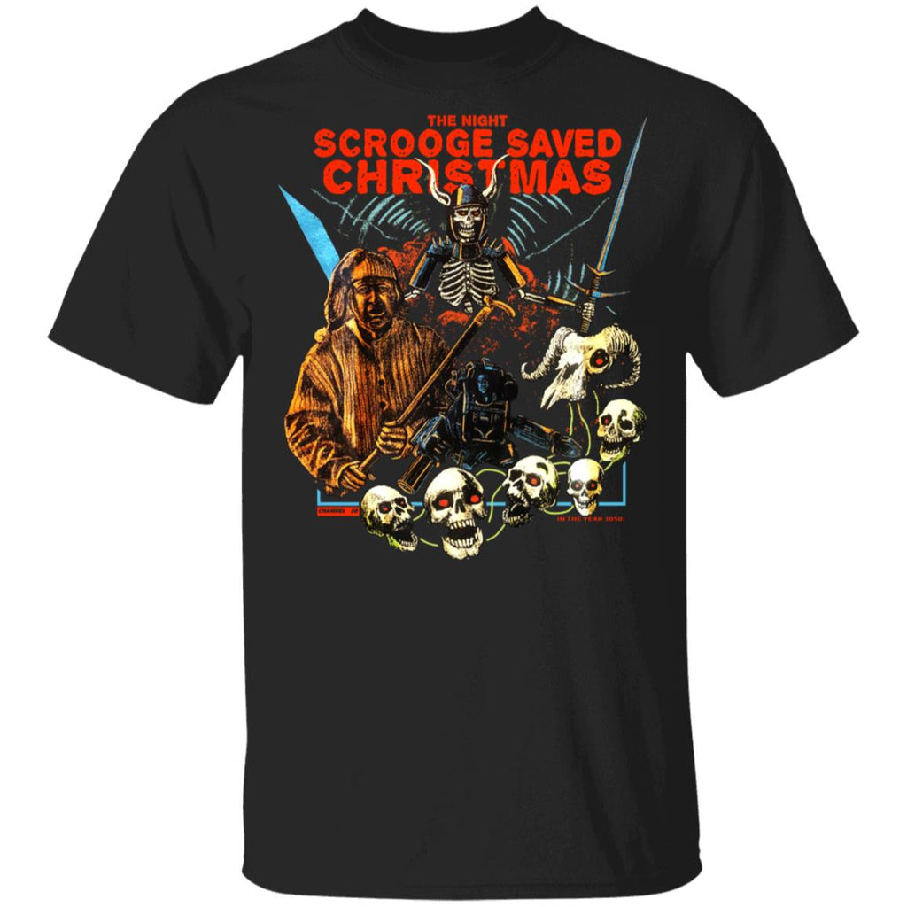 The Night Scrooge Saved Christmas Shirt, Hoodie, Tank