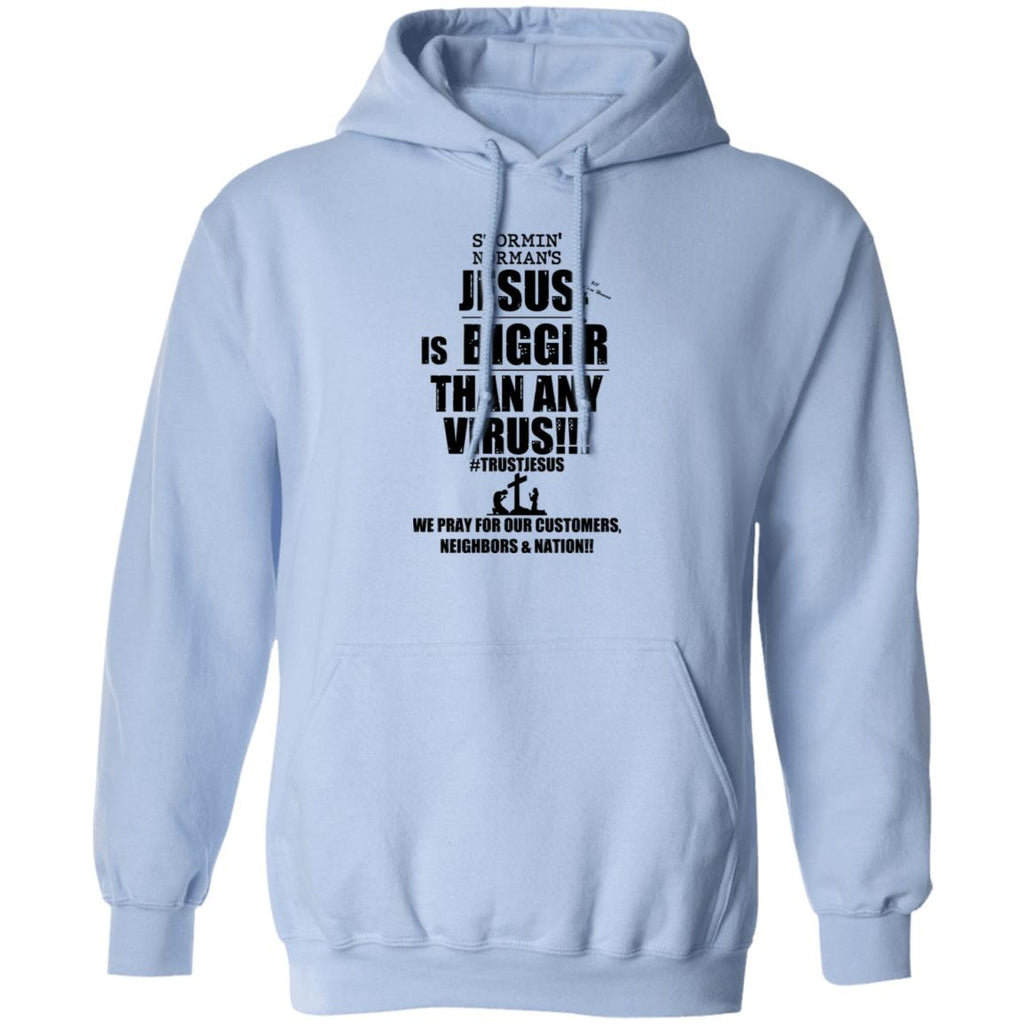 Stormin’ Norman’s Jesus Is Bigger Than Any Virus Shirt, Hoodie, Tank