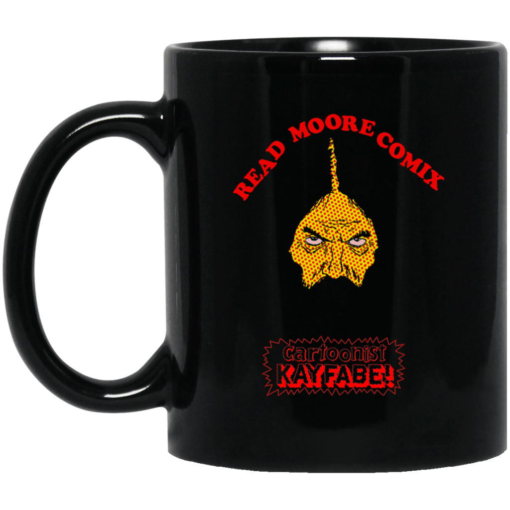 Read Moore Comix Cartoonist Kayfabe Mug
