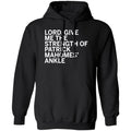 Lord Give Me The Strength Of Patrick Mahomes Ankle Hoodie