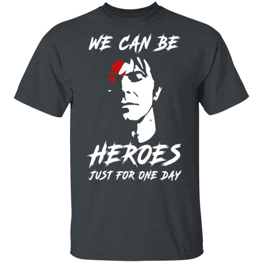We Can Be Heroes Just For One Day – David Bowie Shirt, Hoodie, Tank