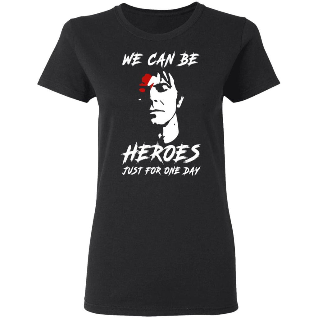 We Can Be Heroes Just For One Day – David Bowie Shirt, Hoodie, Tank