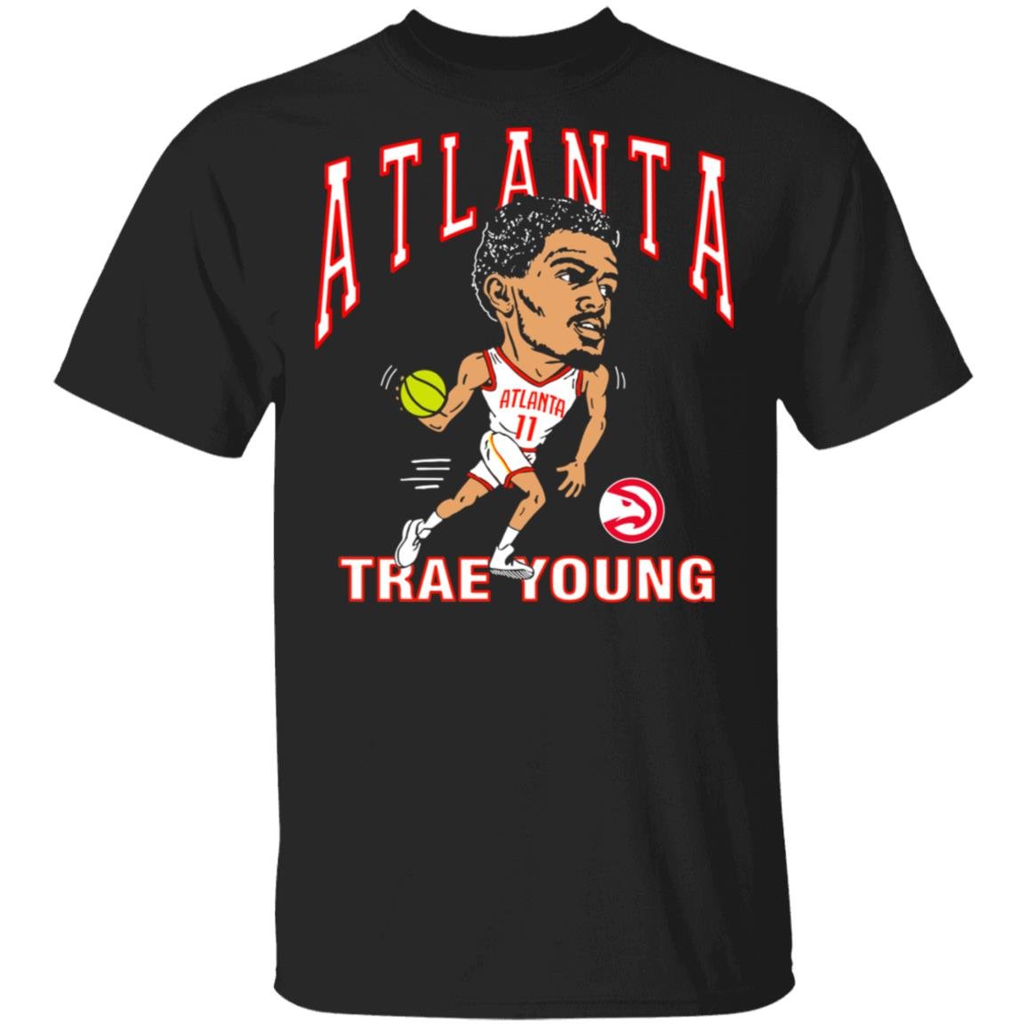 Atlanta Trae Young Hawks Caricature Shirt, Hoodie, Tank
