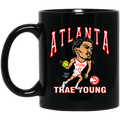 Atlanta Trae Young Hawks Caricature Mug