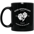 Rose Apothecary Locally Sourced Handcrafted With Care Mug
