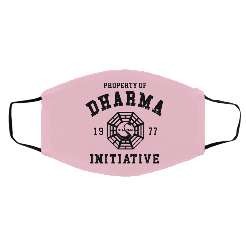 Property Of Dharma 1977 Initiative Face Mask