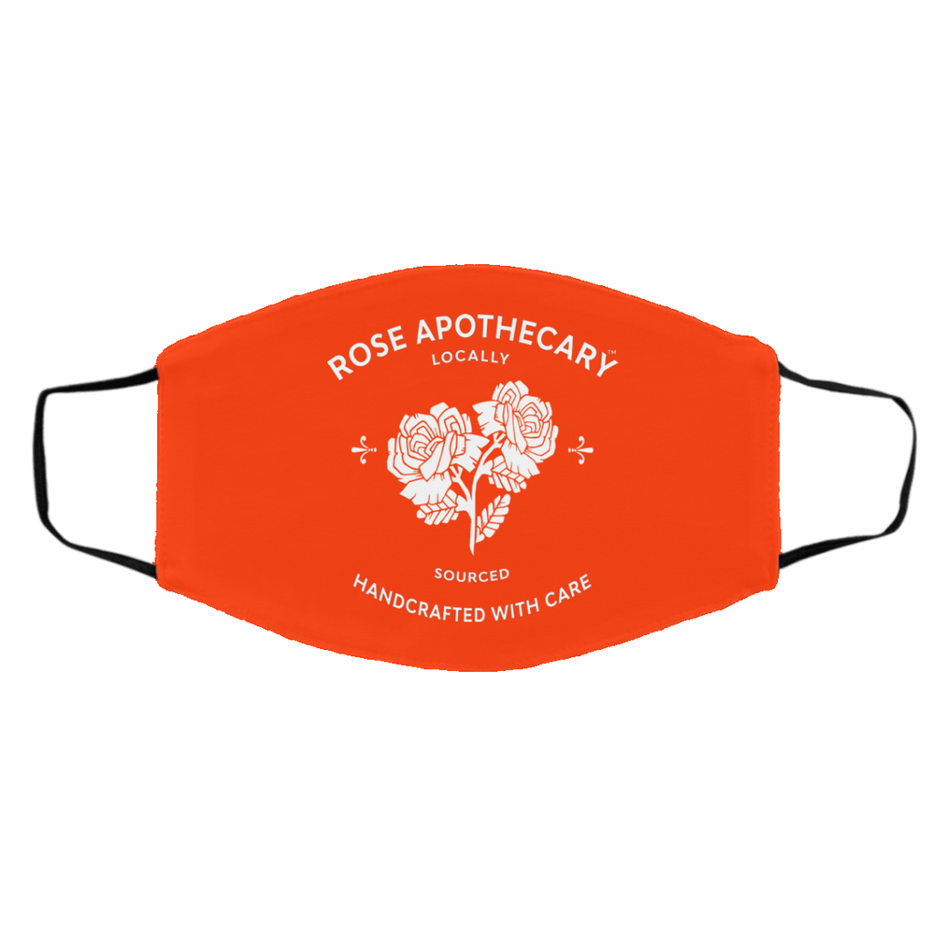 Rose Apothecary Locally Sourced Handcrafted With Care Face Mask