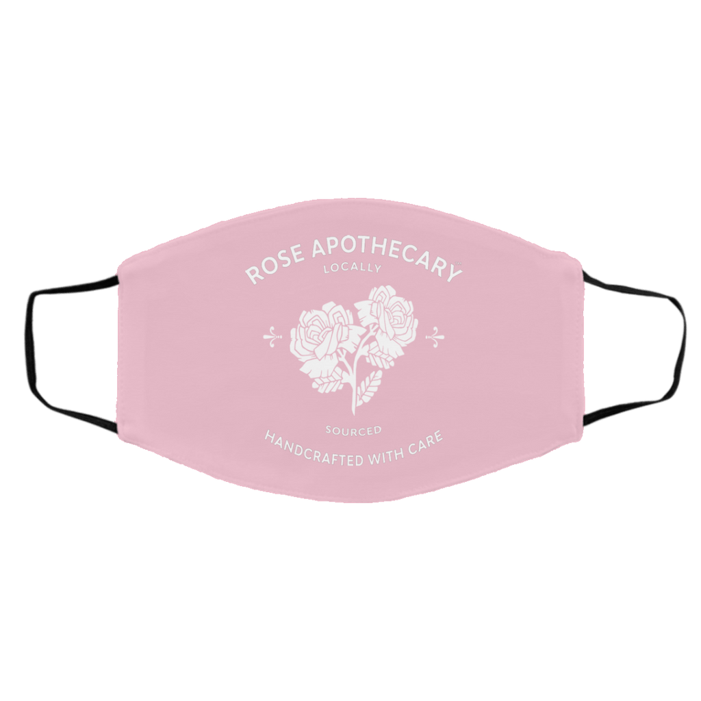 Rose Apothecary Locally Sourced Handcrafted With Care Face Mask