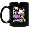 I’ve Got Friends In Dark Places Hangman Adam Page Mug