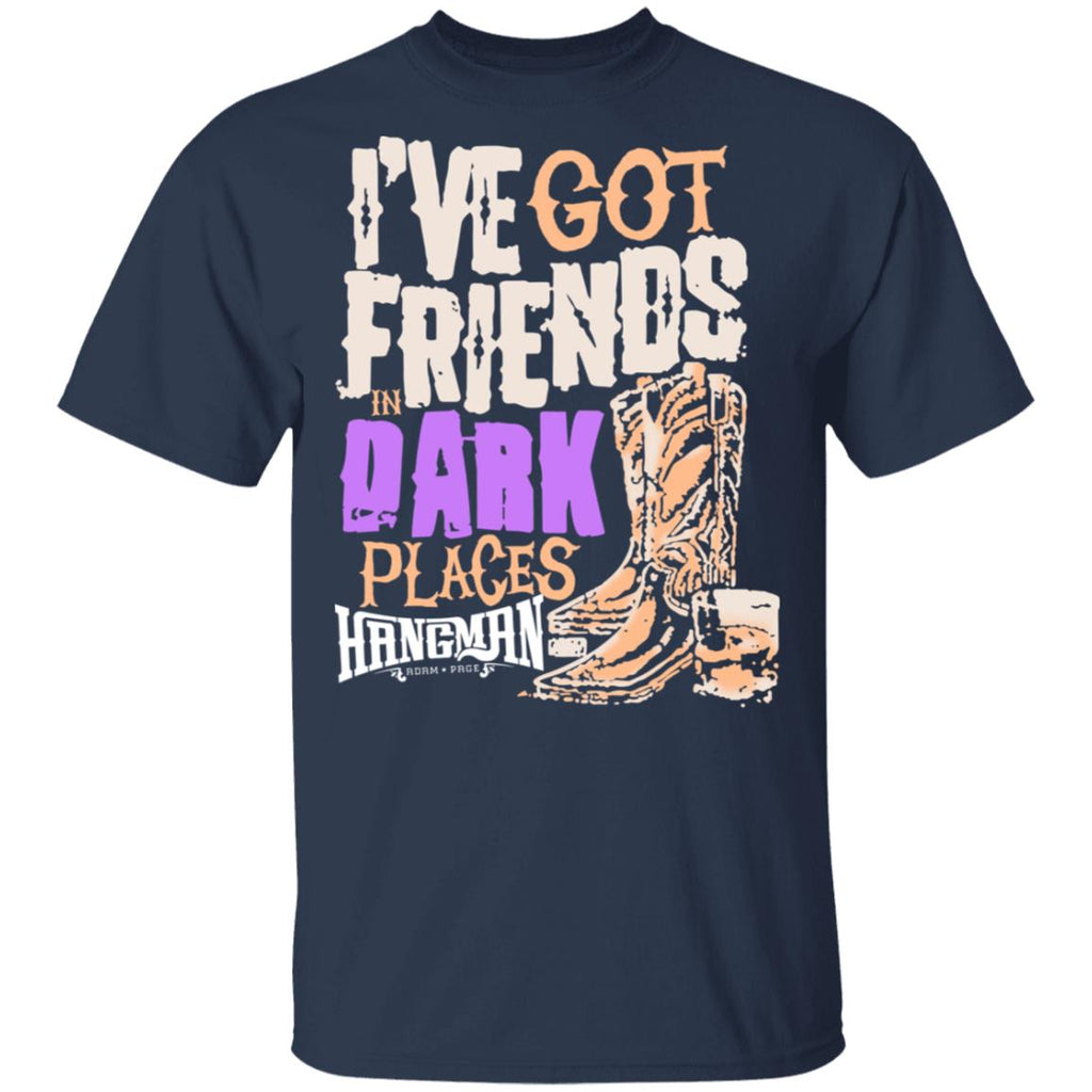 I’ve Got Friends In Dark Places Hangman Adam Page Shirt, Hoodie, Tank