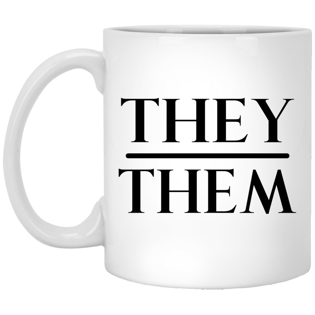 They Them Pronouns Mug