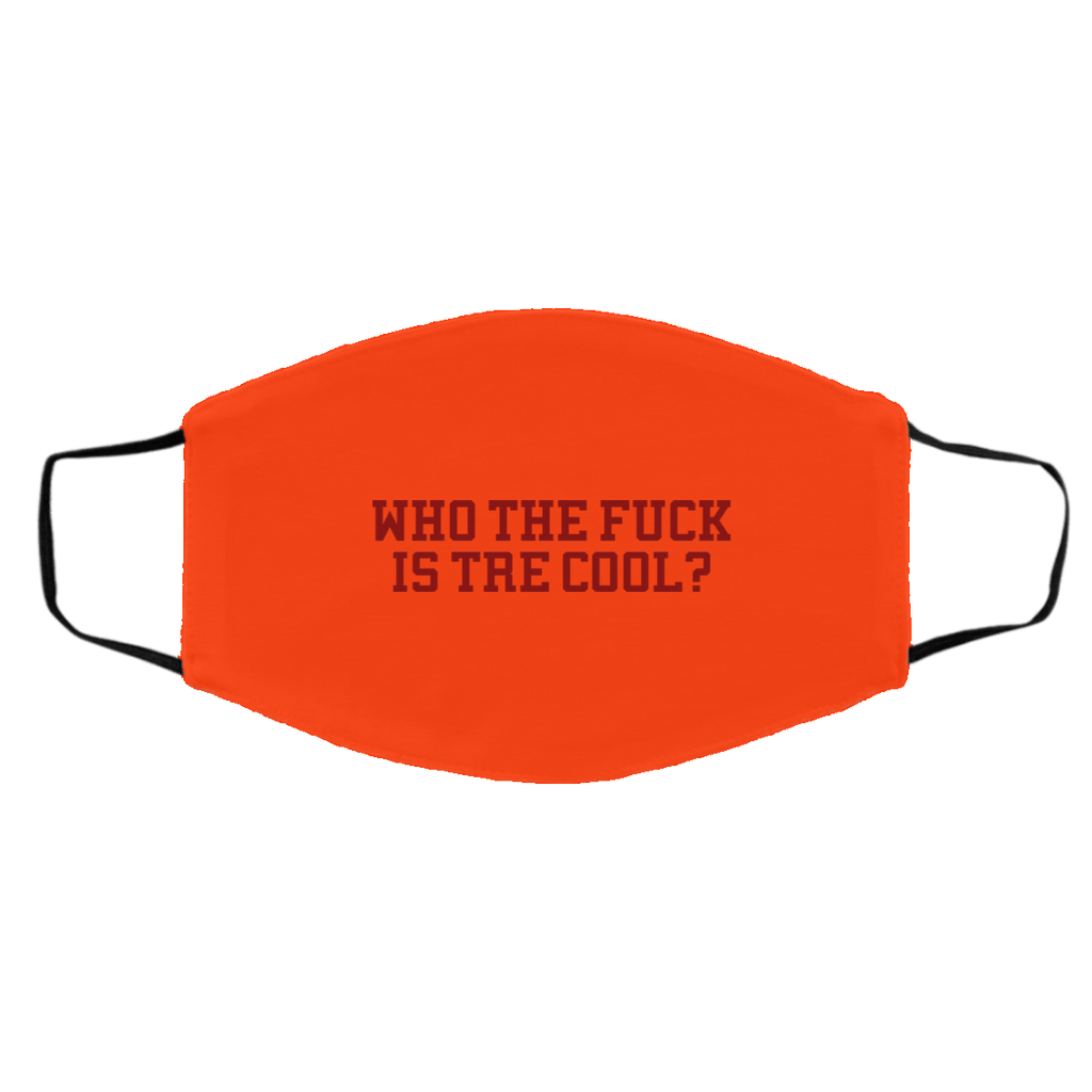 Who The Fuck Is Tre Cool Billie Joe Face Mask