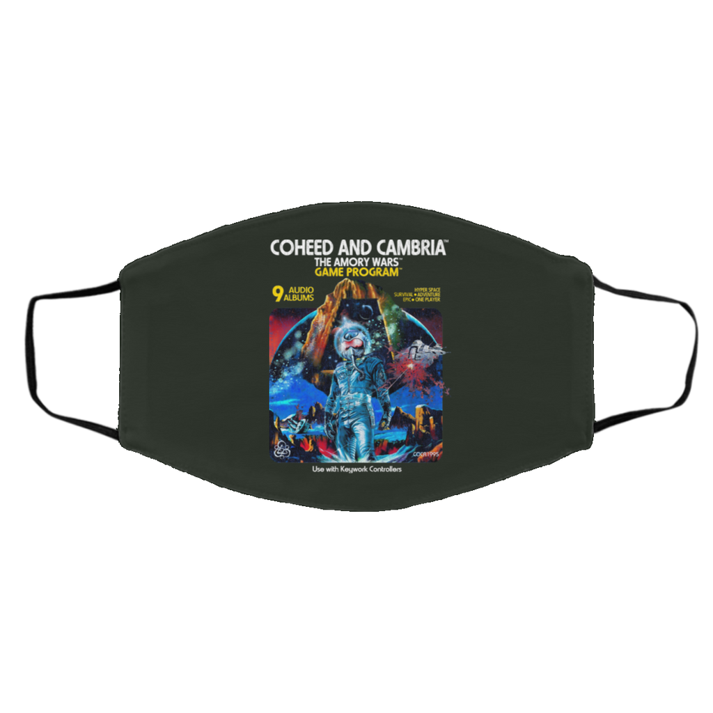 Coheed And Cambria The Amory Wars Game Program Face Mask