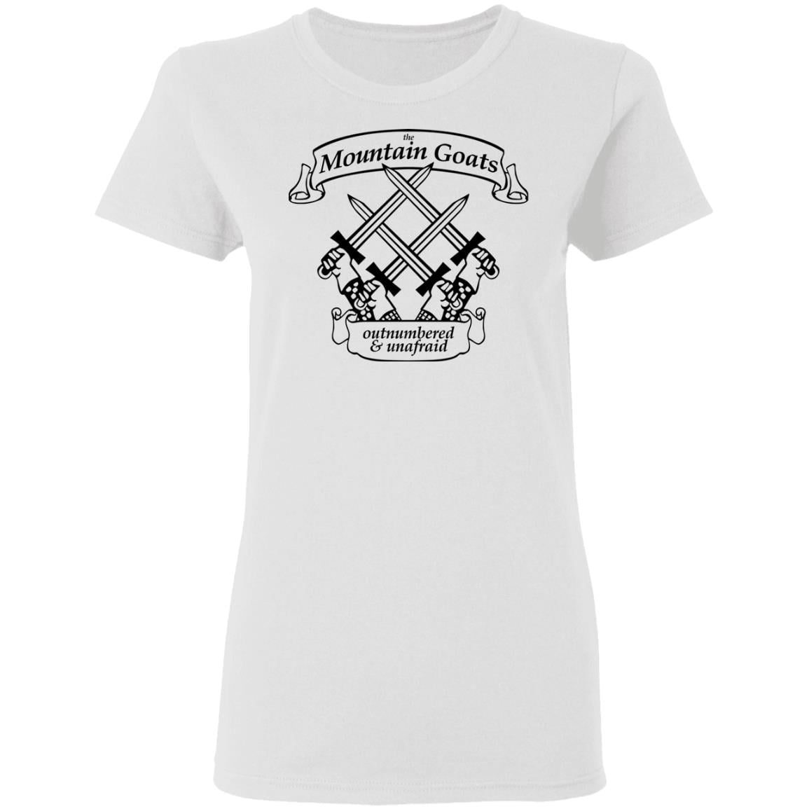 The Mountain Goats Outnumbered And Unafraid Shirt, Hoodie, Tank