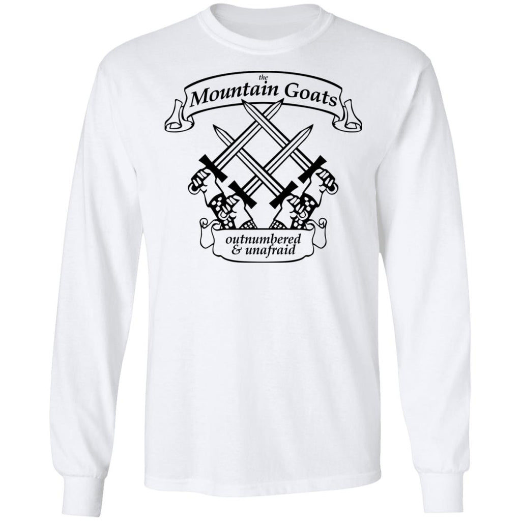 The Mountain Goats Outnumbered And Unafraid Shirt, Hoodie, Tank