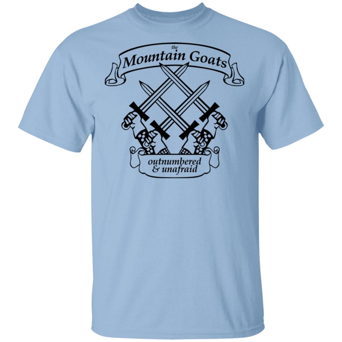 The Mountain Goats Outnumbered And Unafraid Shirt, Hoodie, Tank