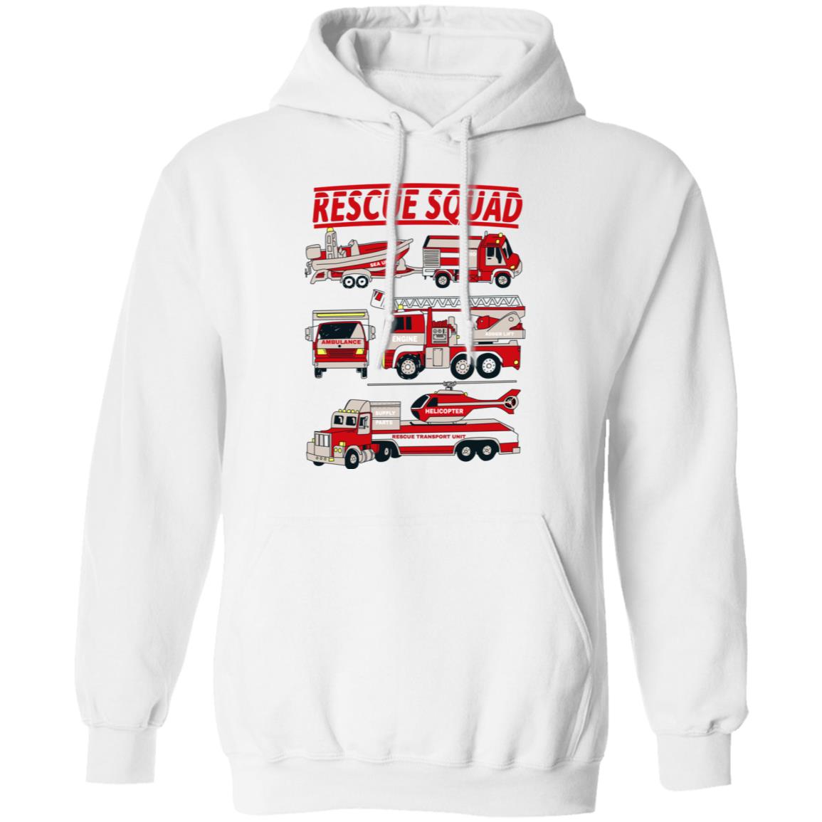 Fire Truck Rescue Squad Shirt, Hoodie, Tank
