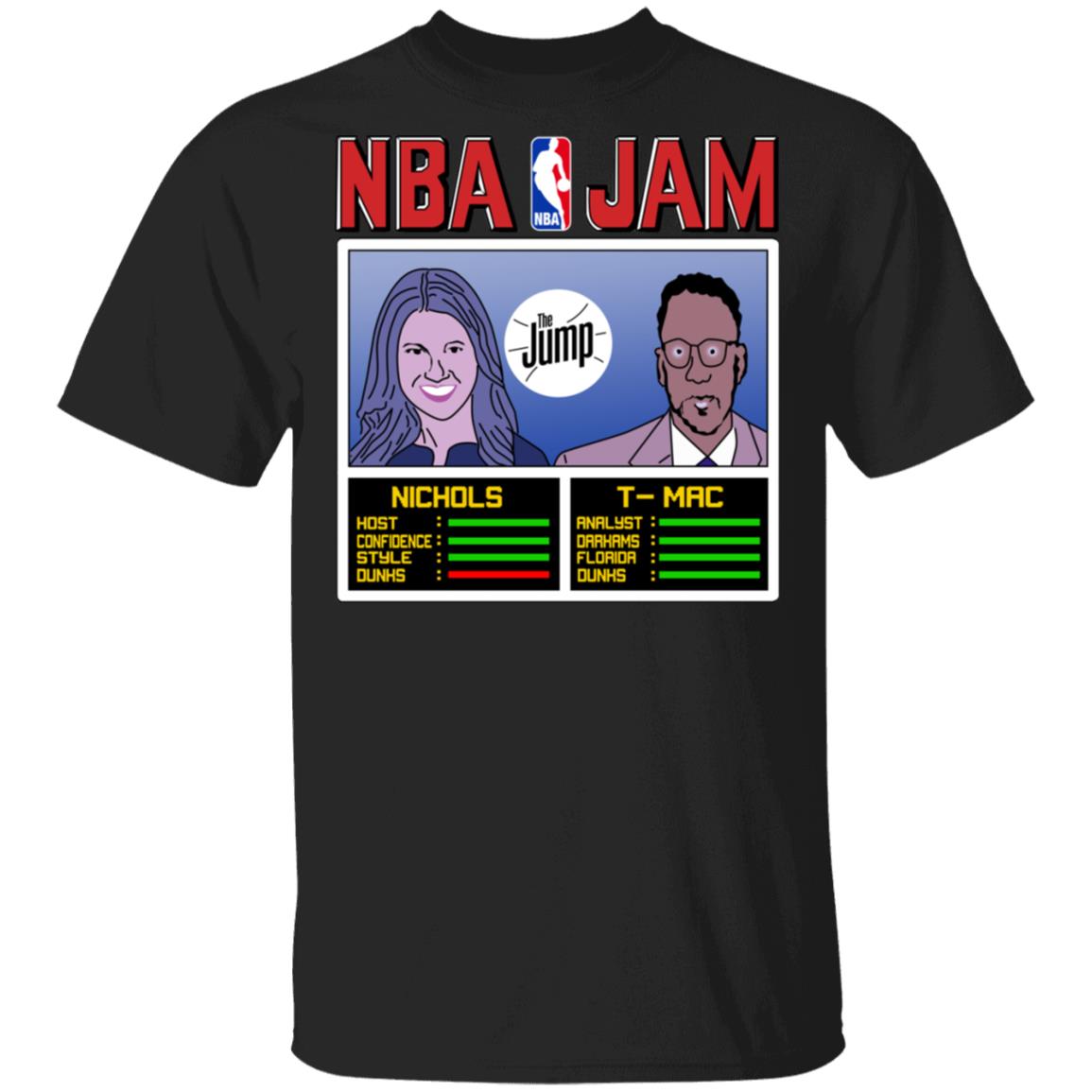 NBA Jam The Jump Nichols TMac Shirt, Hoodie, Tank