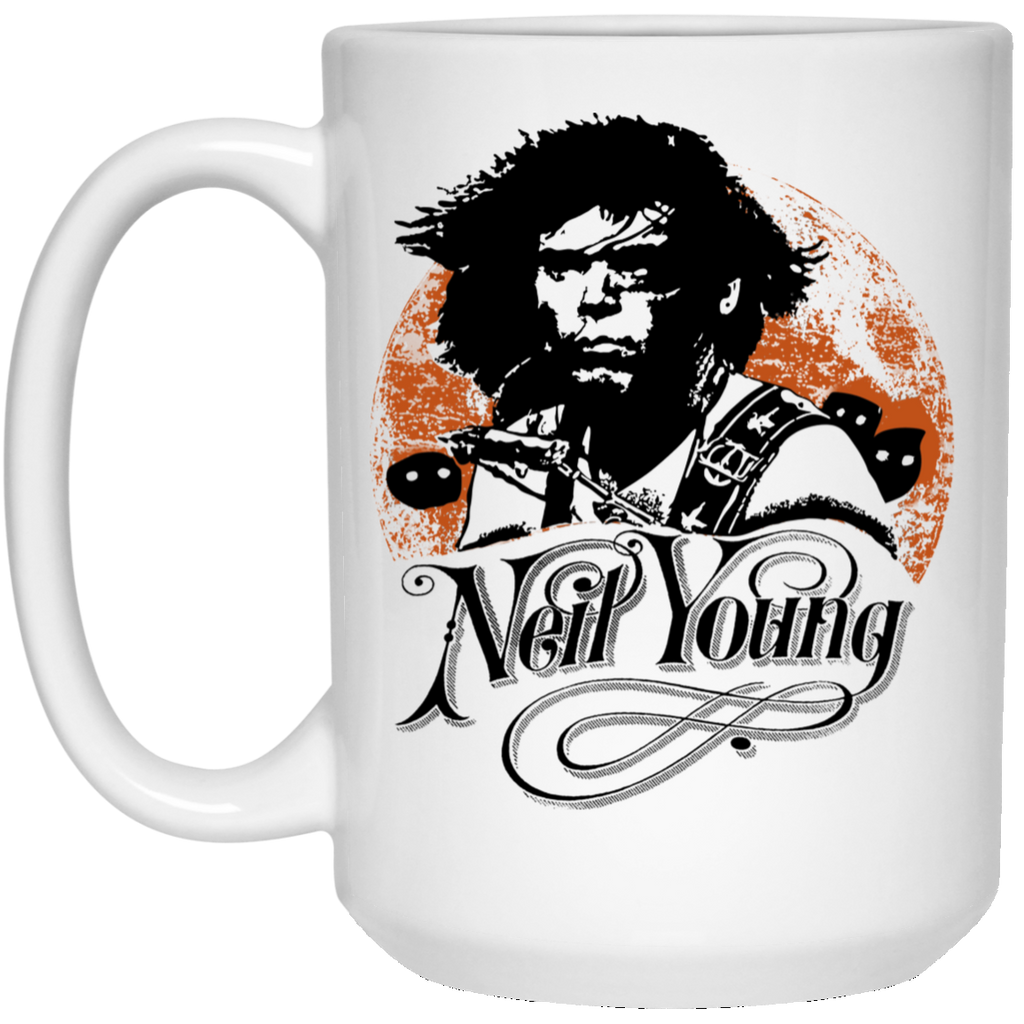Neil Young Canadian Rocker Mug