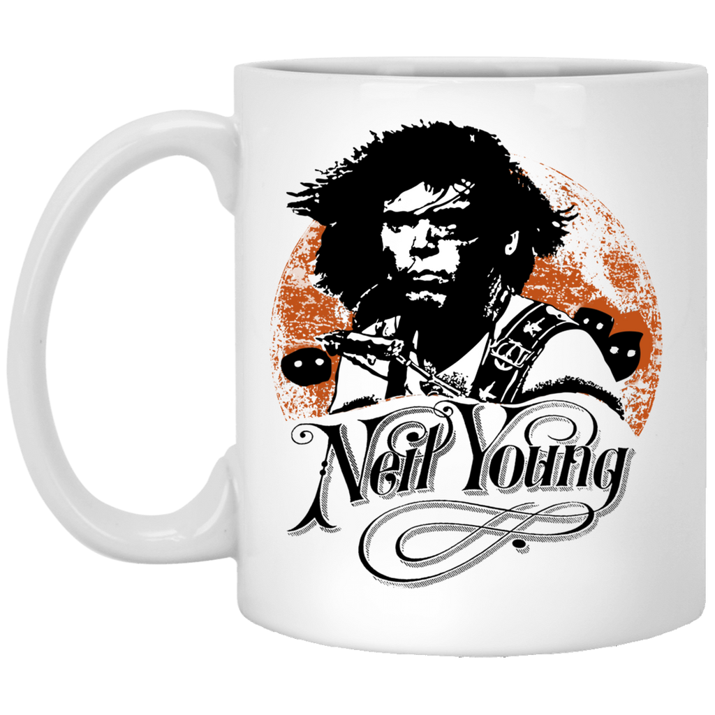 Neil Young Canadian Rocker Mug
