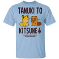 Tanuki To Kitsune Shirt, Hoodie, Tank
