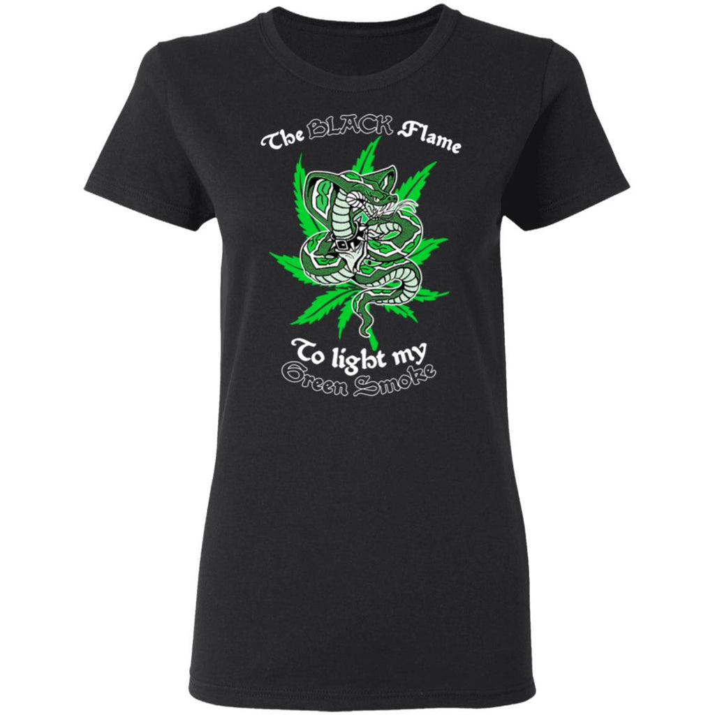 The Black Flame To Light My Green Smoke Shirt, Hoodie, Tank