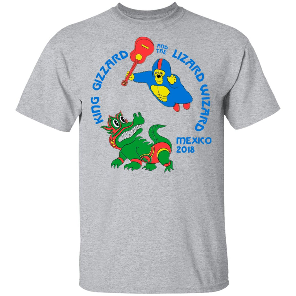 King Gizzard And The Lizard Wizard Mexico 2018 Shirt, Hoodie, Tank