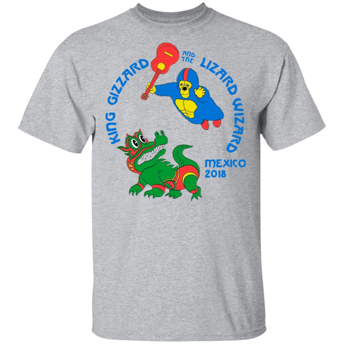 King Gizzard And The Lizard Wizard Mexico 2018 Shirt, Hoodie, Tank