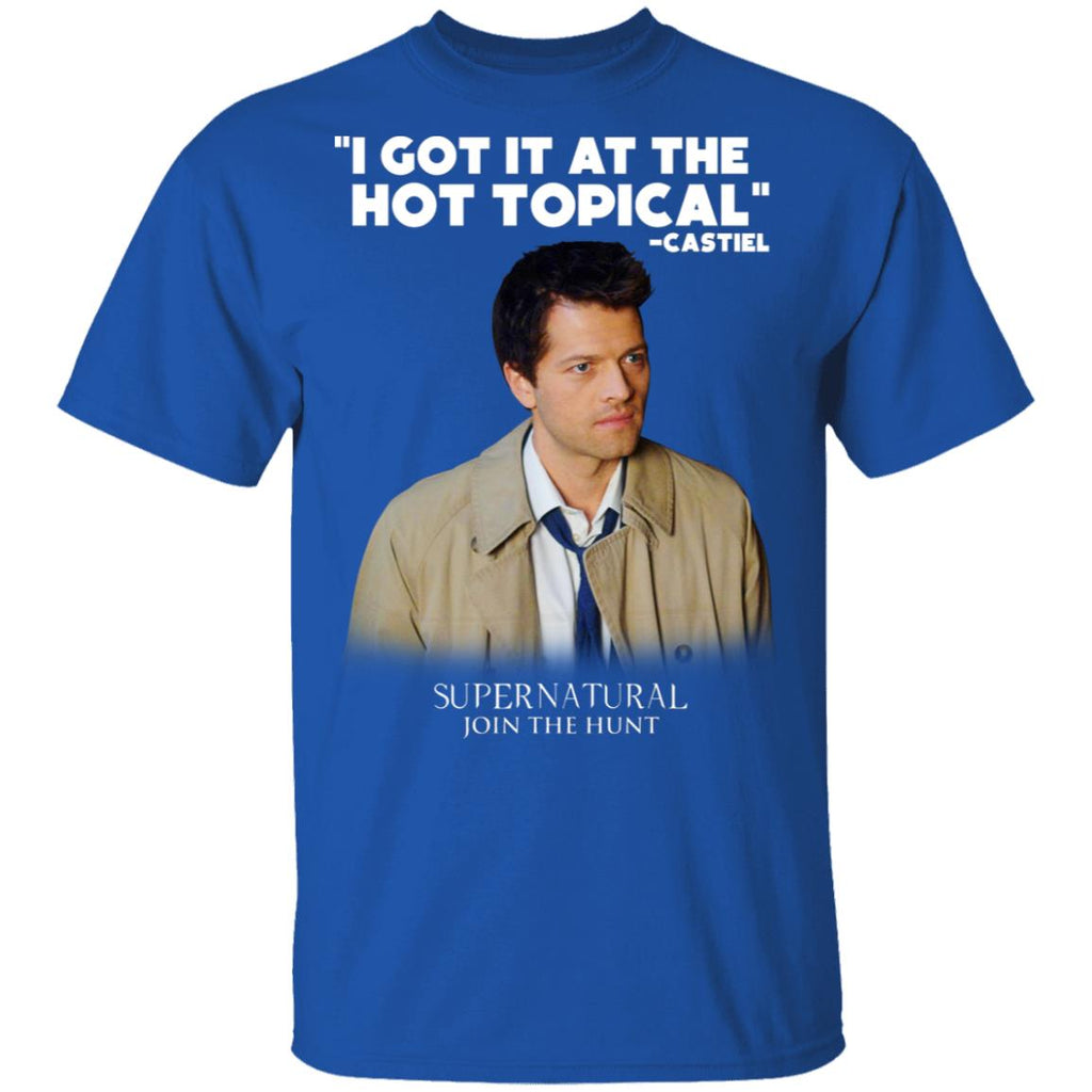 I Got It At The Hot Topical Castiel Supernatural Shirt, Hoodie, Tank