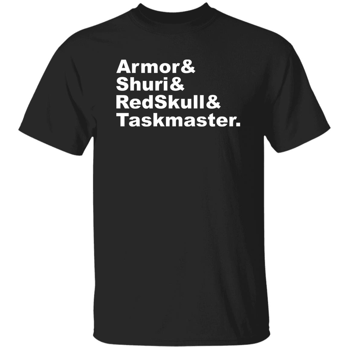 Armor & Shuri & Redskull & Taskmaster Shirt, Hoodie