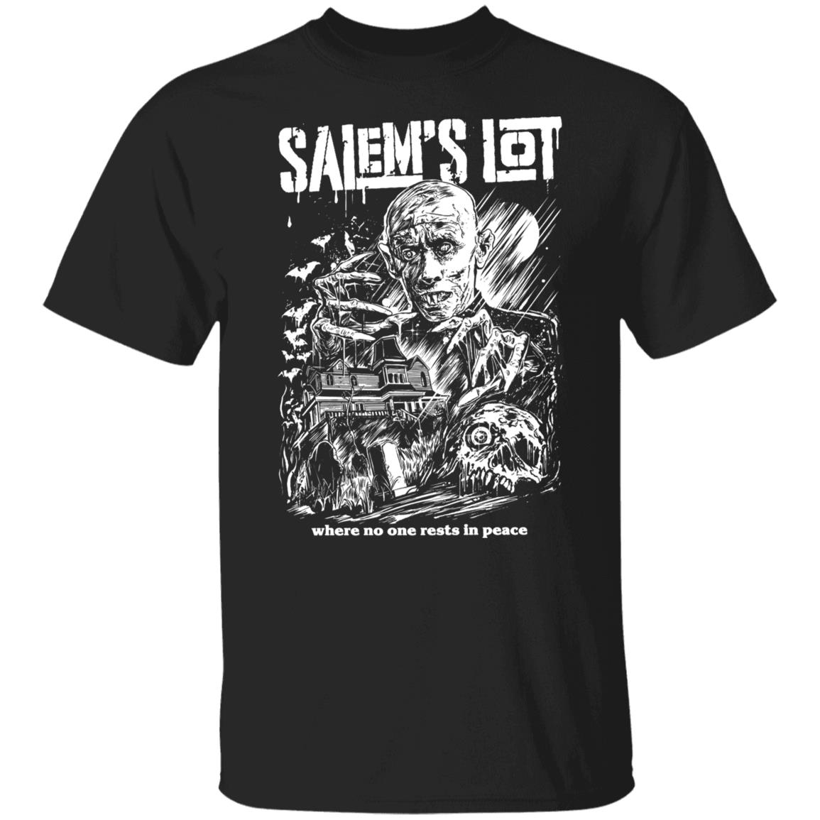 Salem’s Lot Where No One Rests In Peace Shirt, Hoodie, Tank