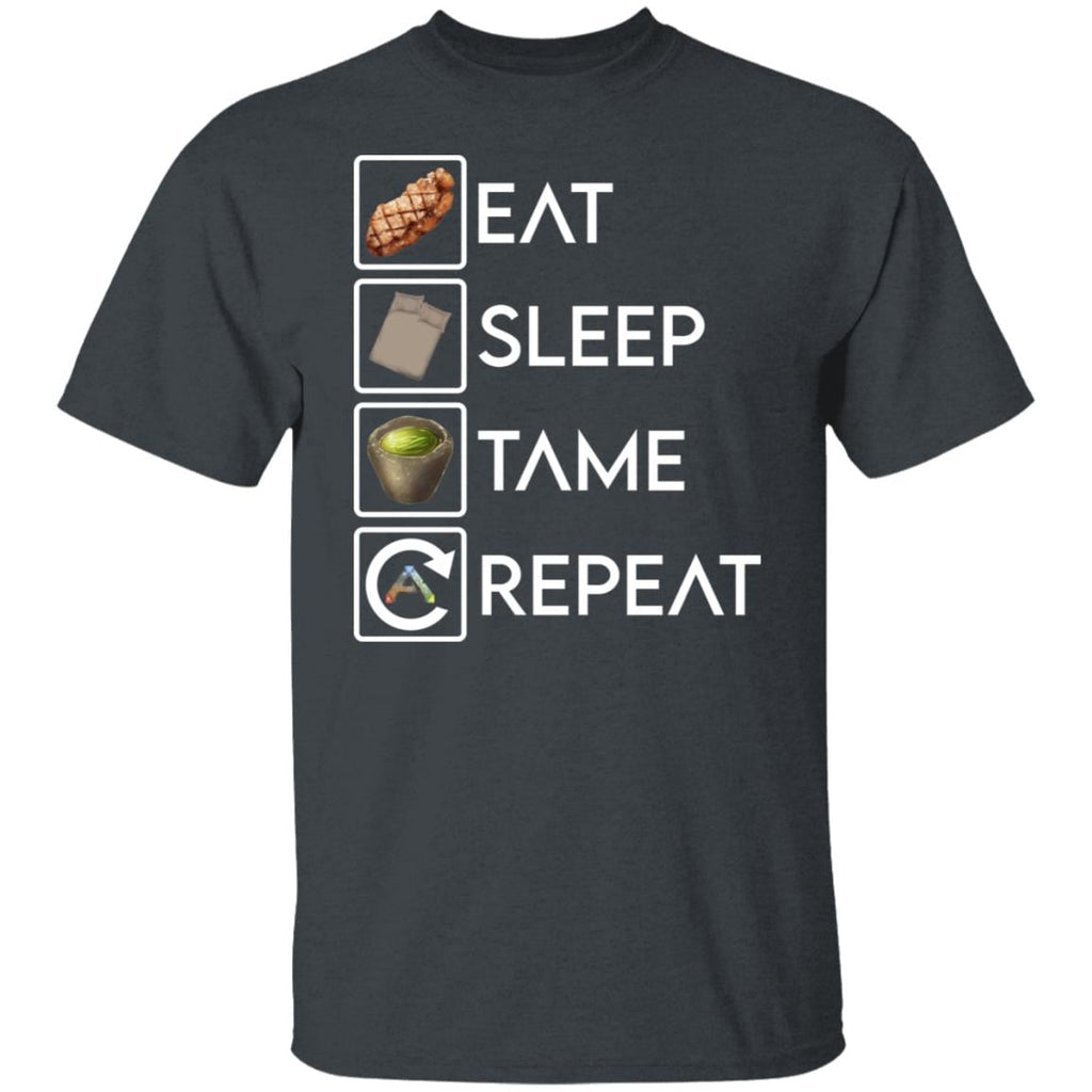 Eat Sleep Tame Repeat Ark Survival Evolved Shirt, Hoodie, Tank