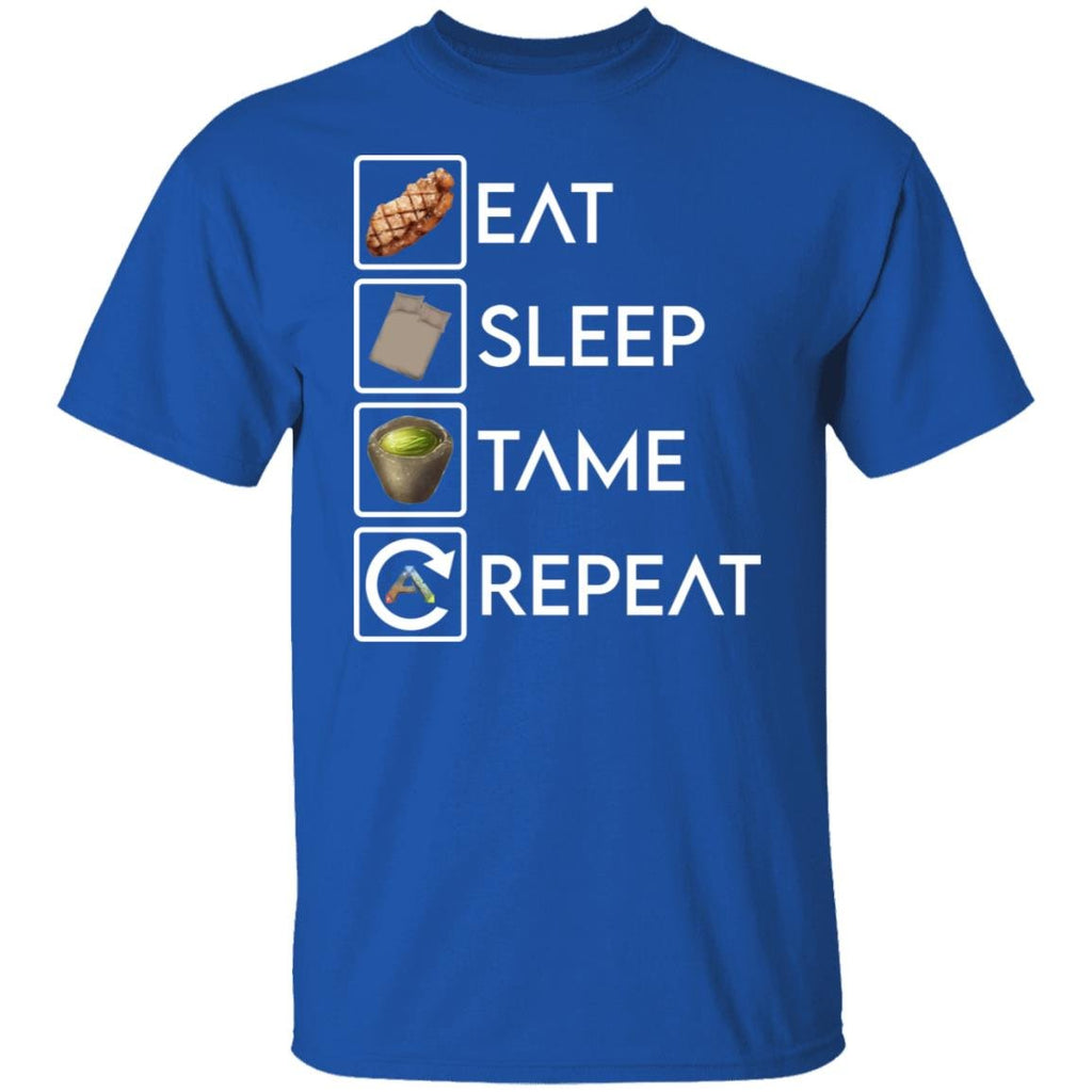 Eat Sleep Tame Repeat Ark Survival Evolved Shirt, Hoodie, Tank