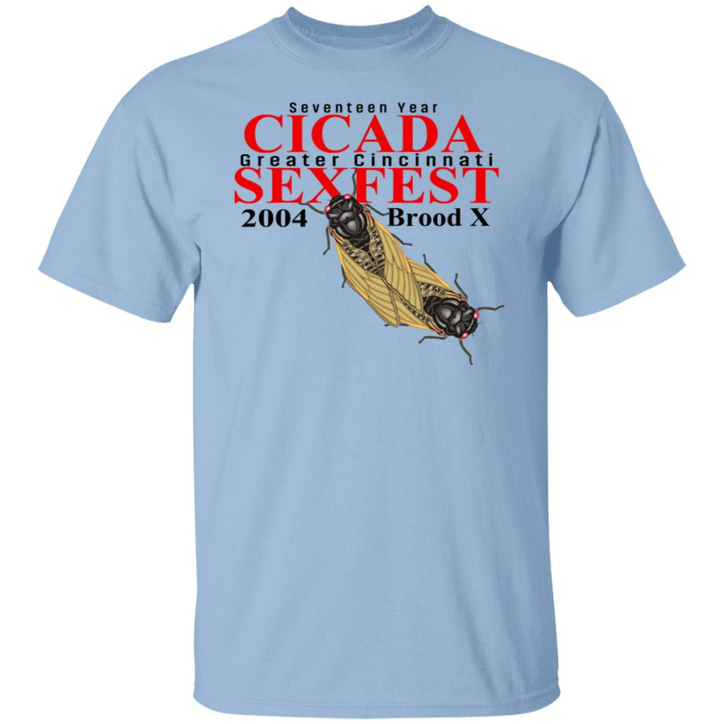 Seventeen Year Cicada Greater Cincinnati Sexfest 2004 Brood X Shirt, Hoodie, Tank