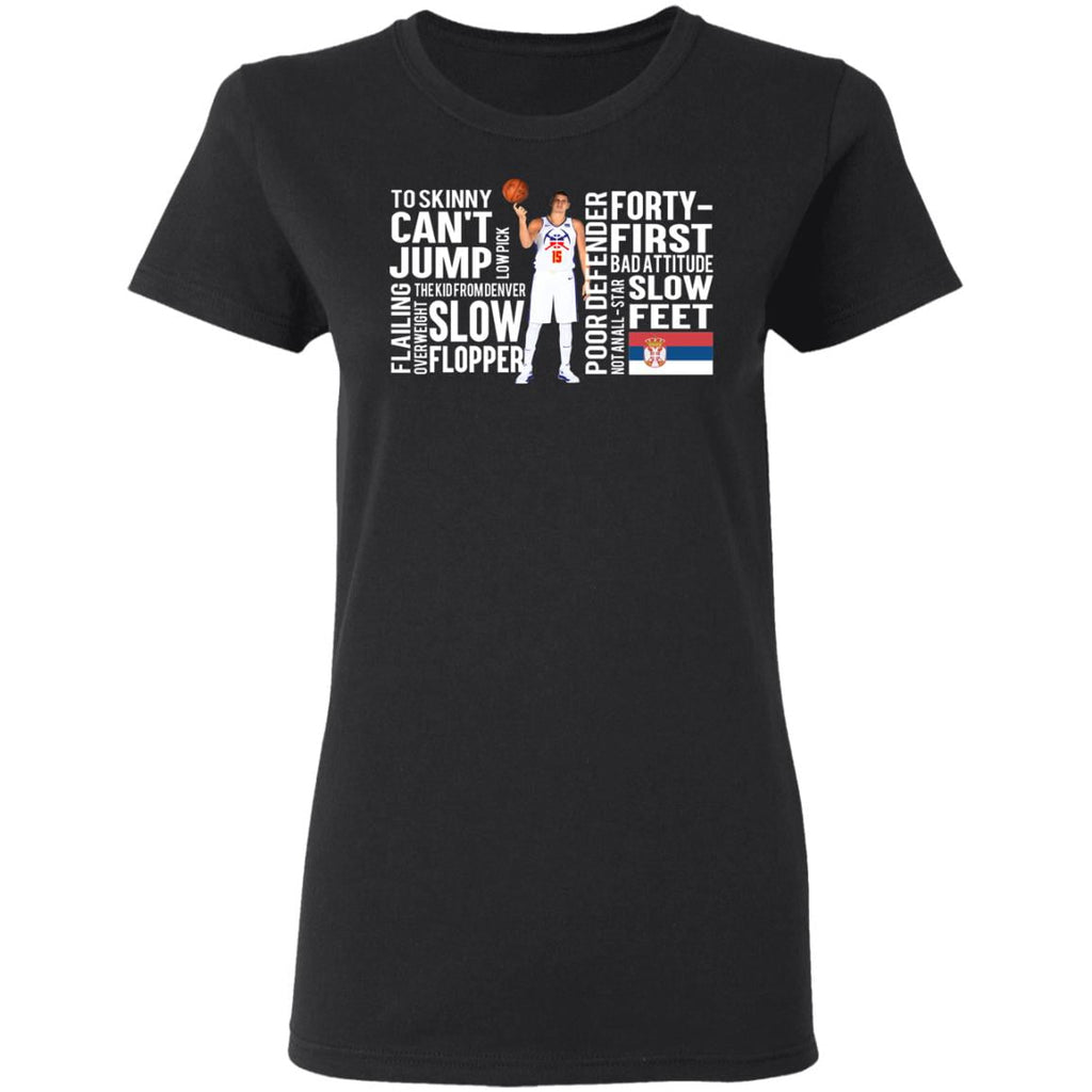 Too Skinny Can’t Jump Low Pick The Kid From Denver Shirt, Hoodie, Tank