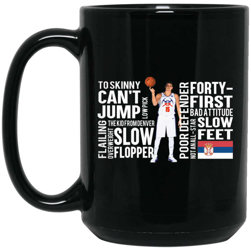 Too Skinny Can’t Jump Low Pick The Kid From Denver Mug