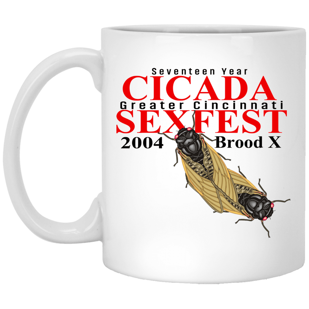 Seventeen Year Cicada Greater Cincinnati Sexfest 2004 Brood X Mug