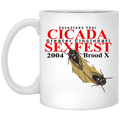 Seventeen Year Cicada Greater Cincinnati Sexfest 2004 Brood X Mug