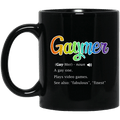 Gaymer Gaymer Noun A Gay One Plays Video Games Mug