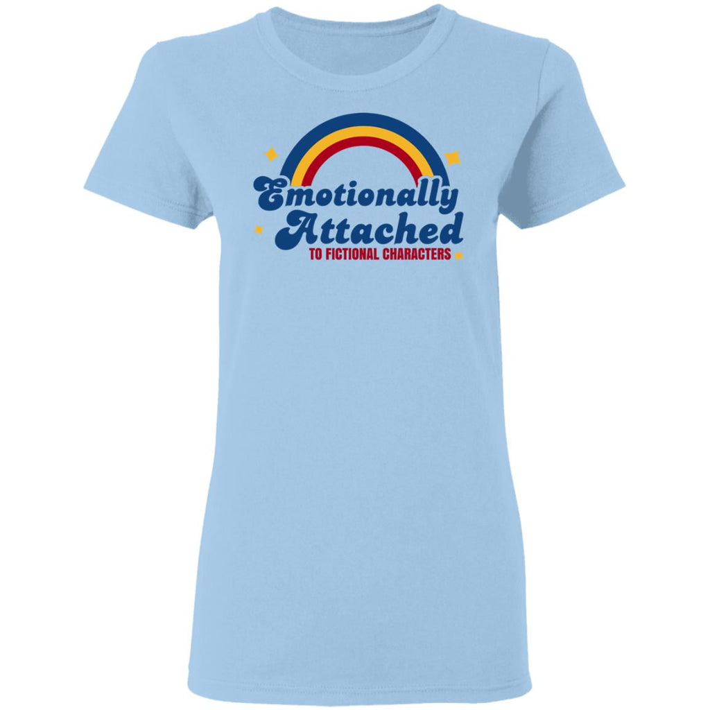 Emotionally Attached To Fictional Characters Shirt, Hoodie, Tank