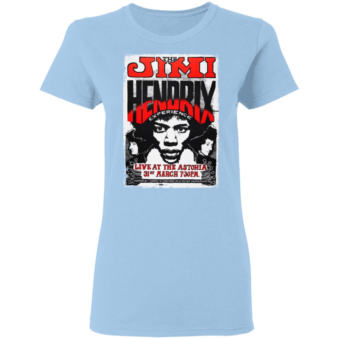 The Jimi Hendrix Experience Live At The Astoria 31st March Shirt, Hoodie, Tank