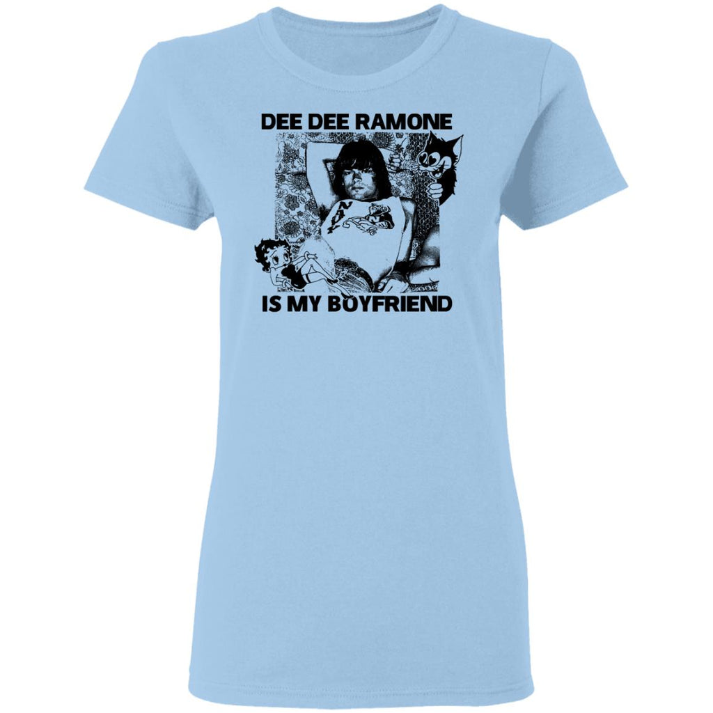 Dee Dee Ramone Is My Boyfriend Shirt, Hoodie, Tank