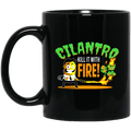 Cilantro Kill It With Fire Mug