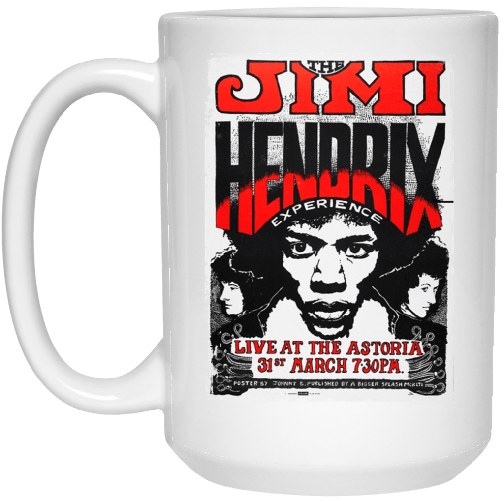 The Jimi Hendrix Experience Live At The Astoria 31st March Mug