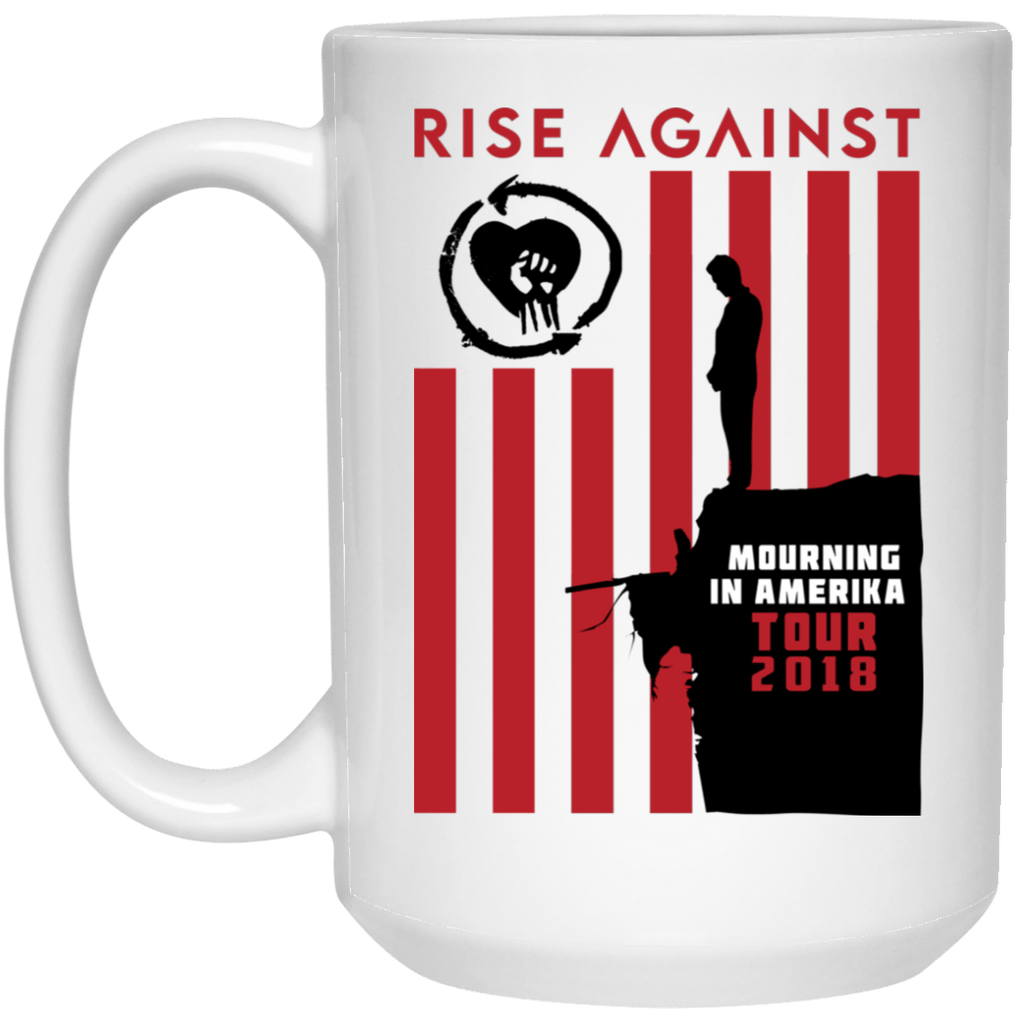 Rise Against Mourning In America Tour 2018 Mug