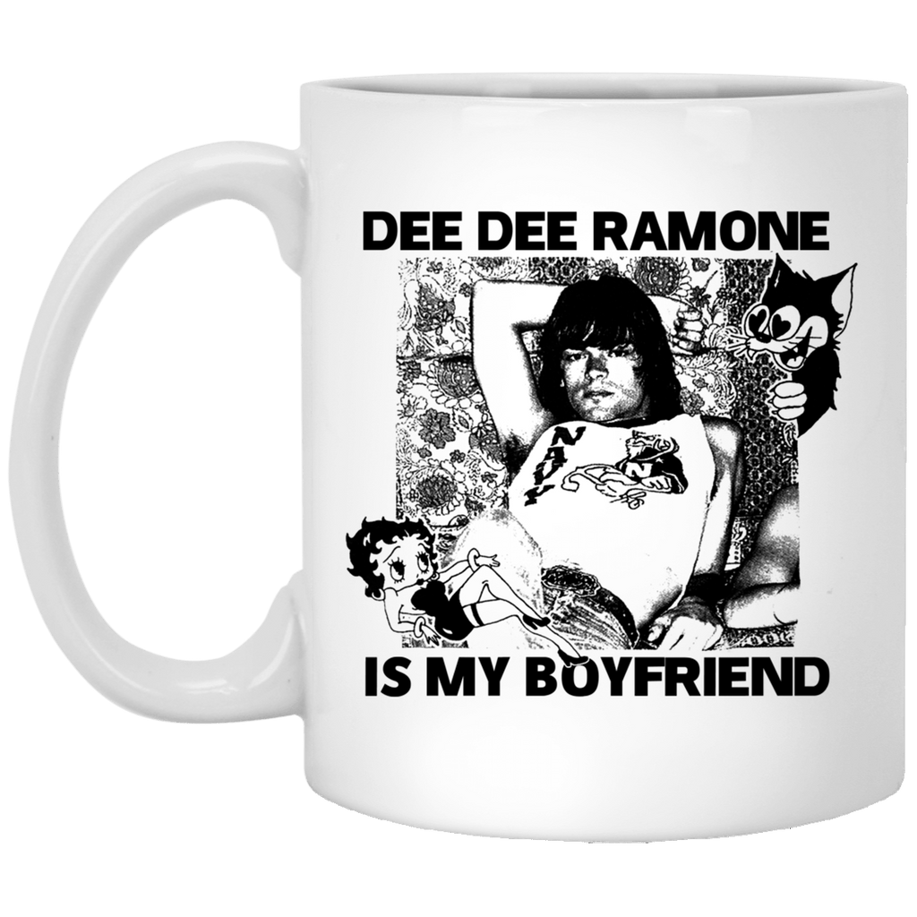 Dee Dee Ramone Is My Boyfriend Mug